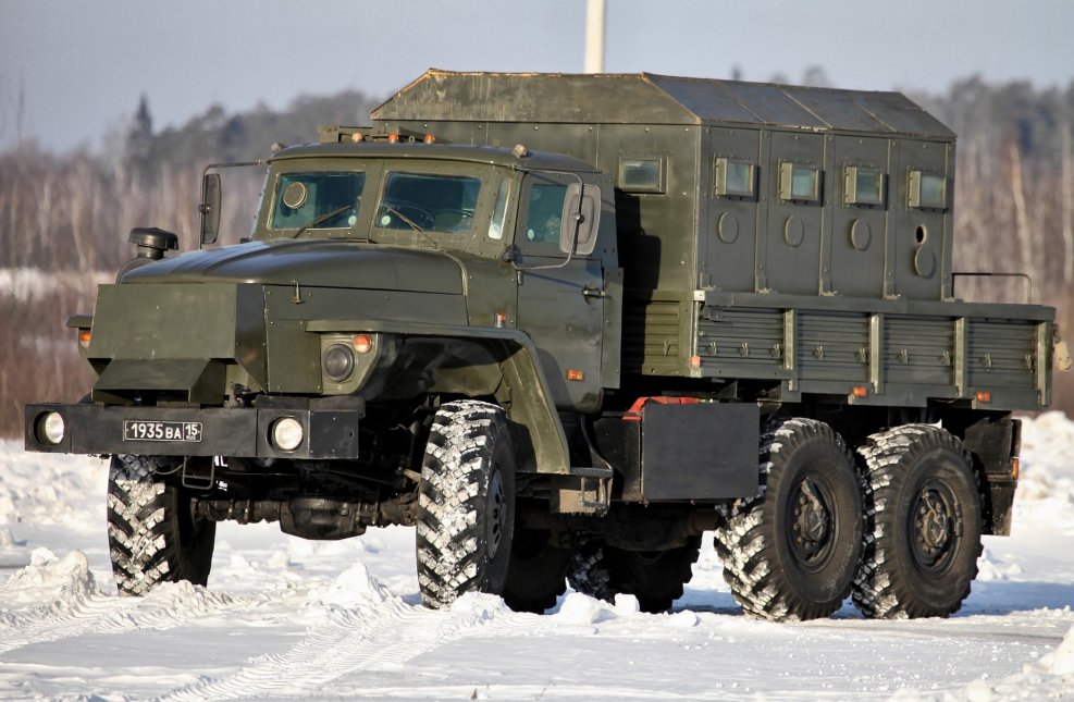 Урал 4320 КАМАЗ