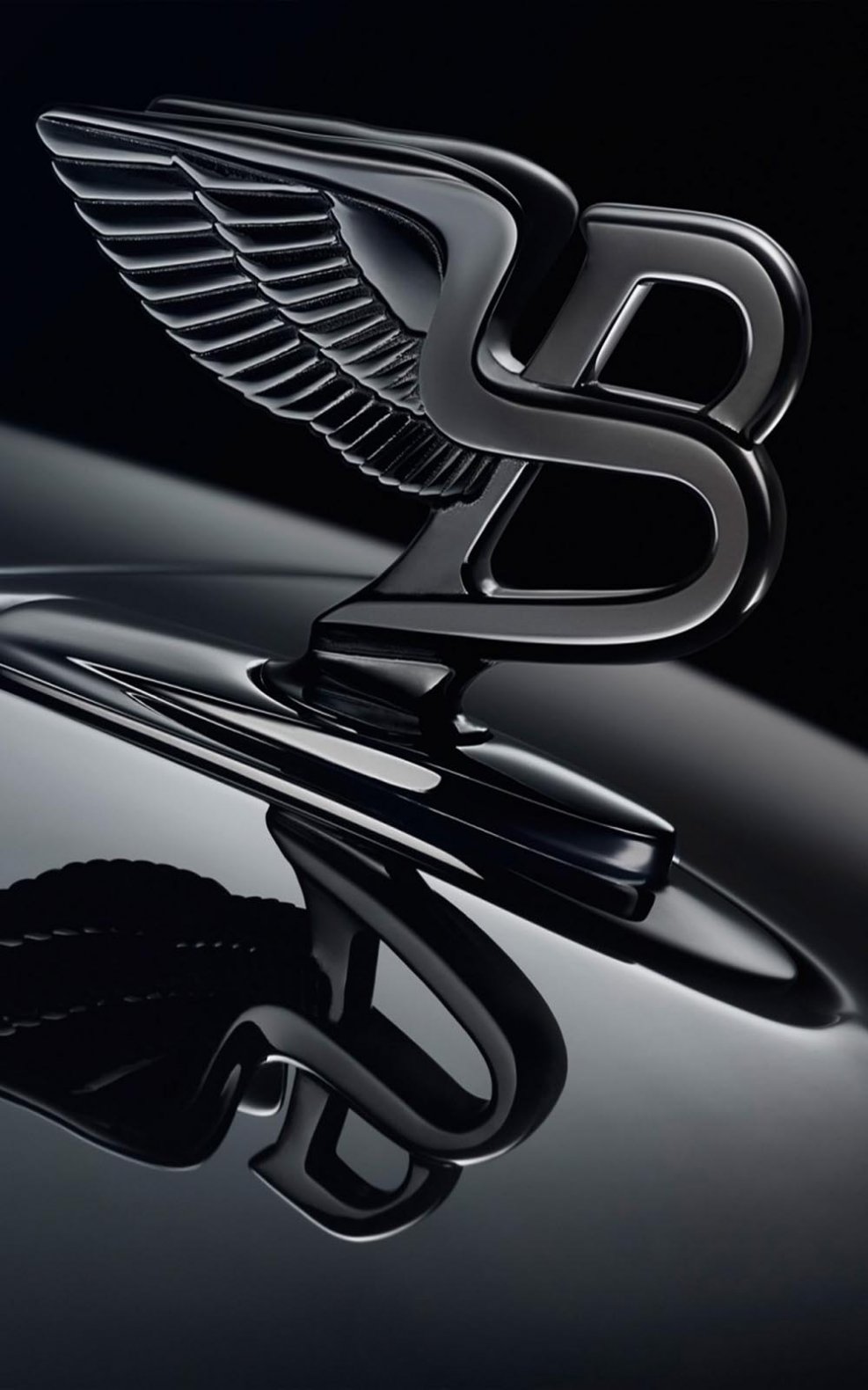 Bentley значок на машине