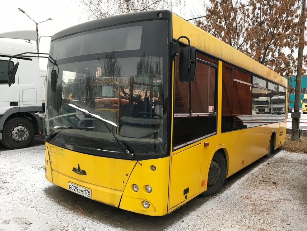 МАЗ 206 желтый