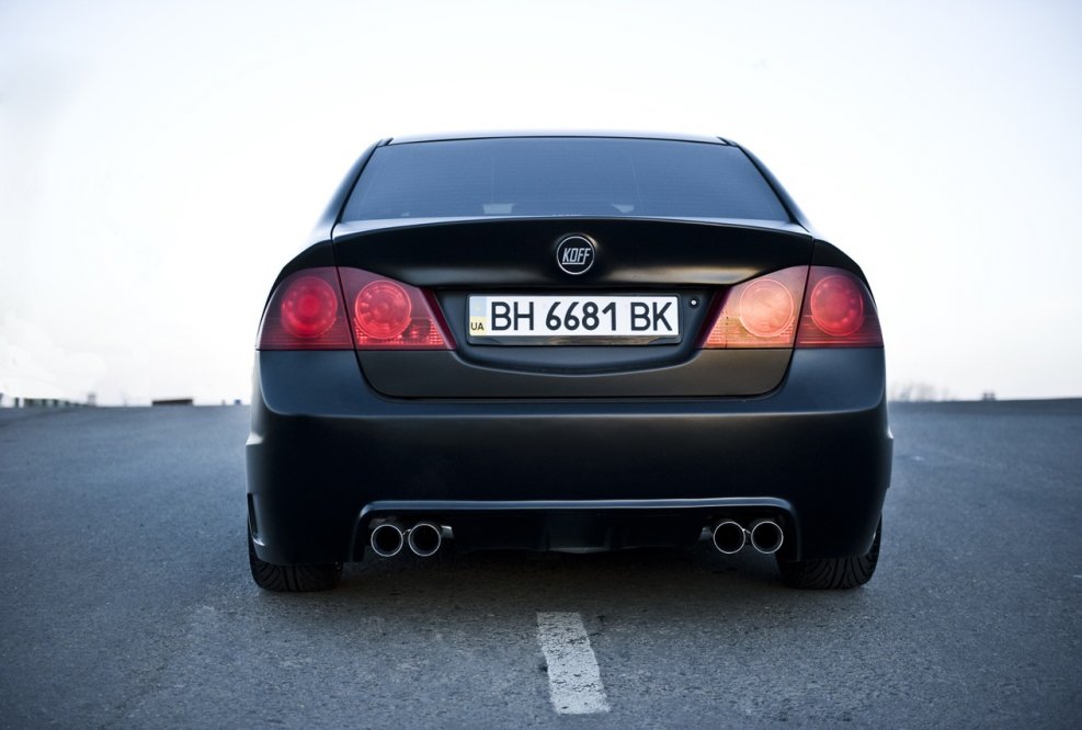 Honda Civic 4d сзади