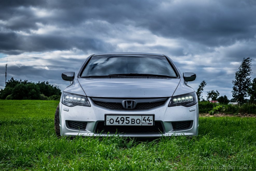 Ретрофит фар Honda Civic 4d