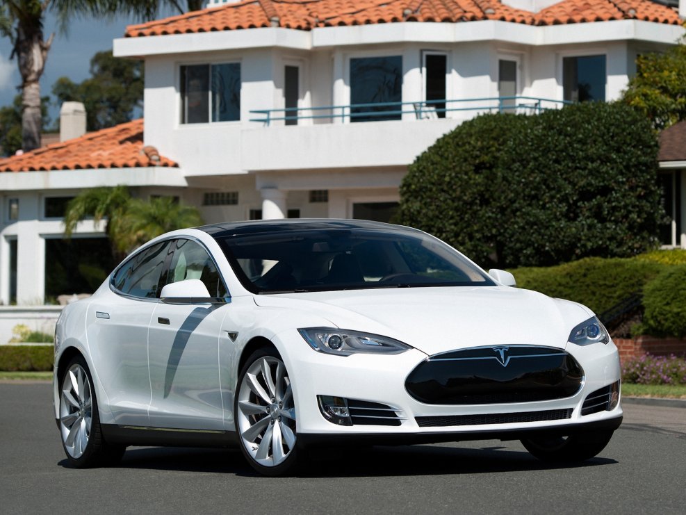 Tesla model s p85