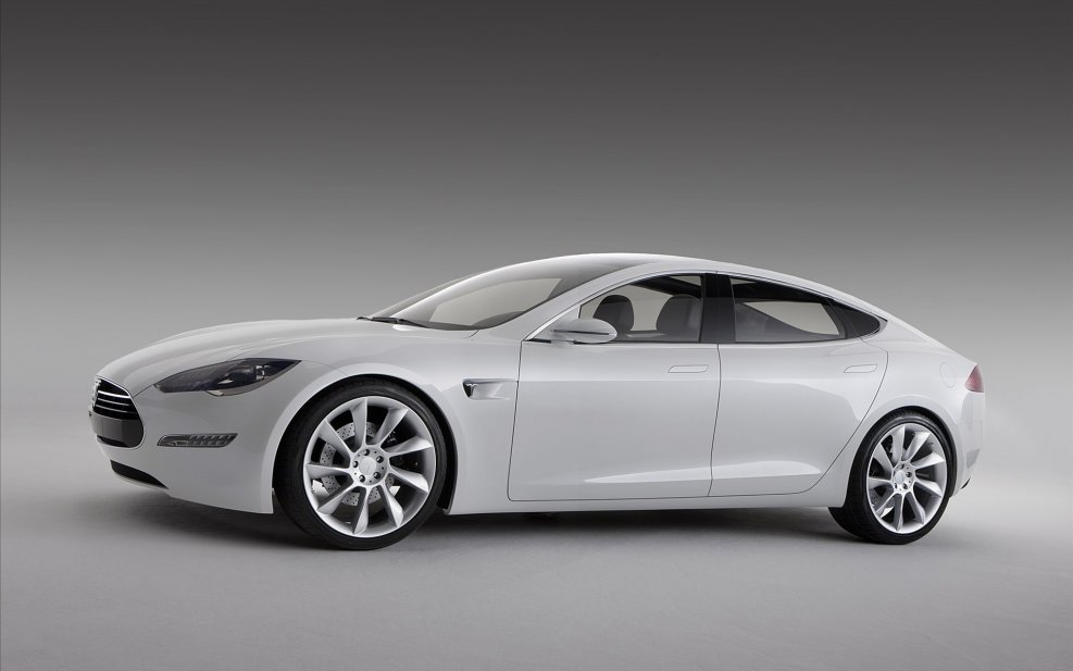 Tesla model s Concept 2009