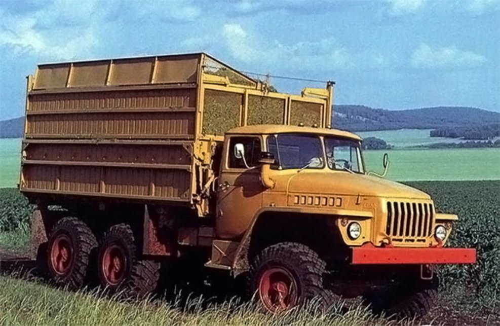 Урал самосвал 5557 военный