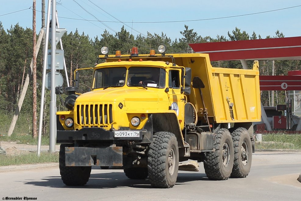 Урал 5557 зимник
