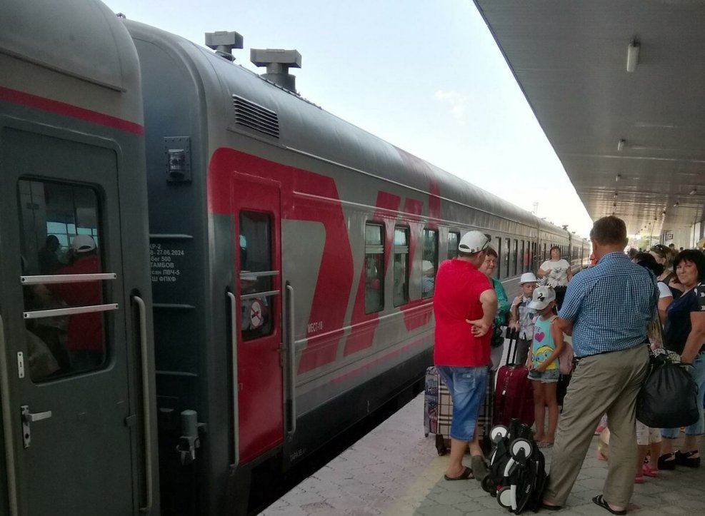 Поезд Анапа