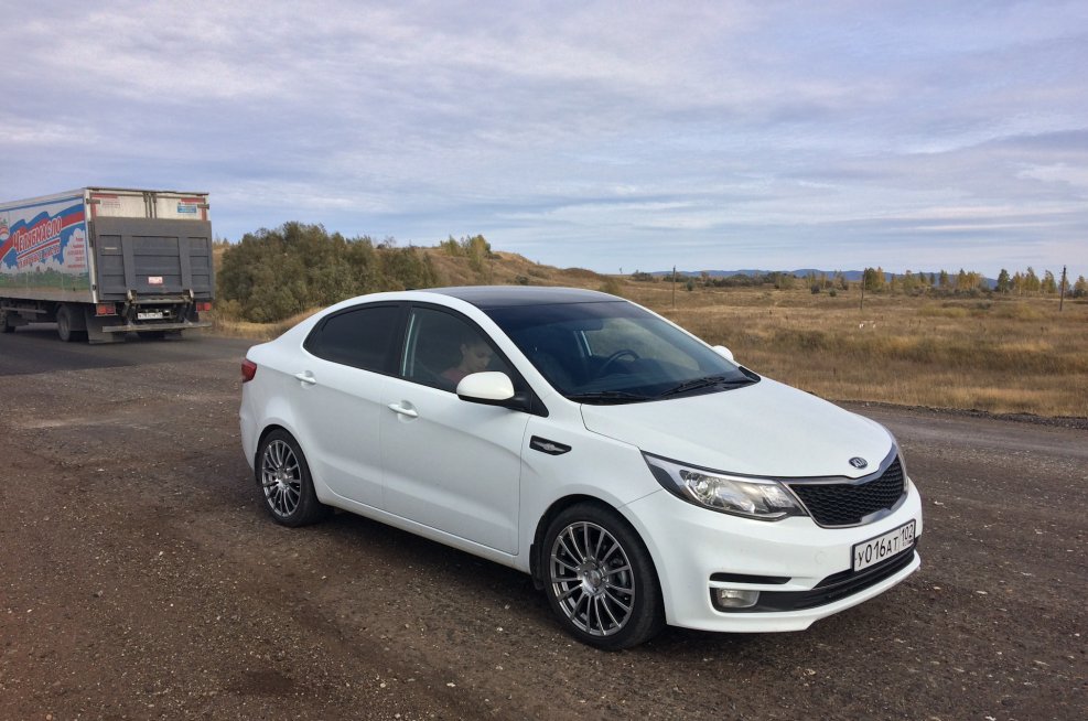 Kia Rio 4 на 16 дисках