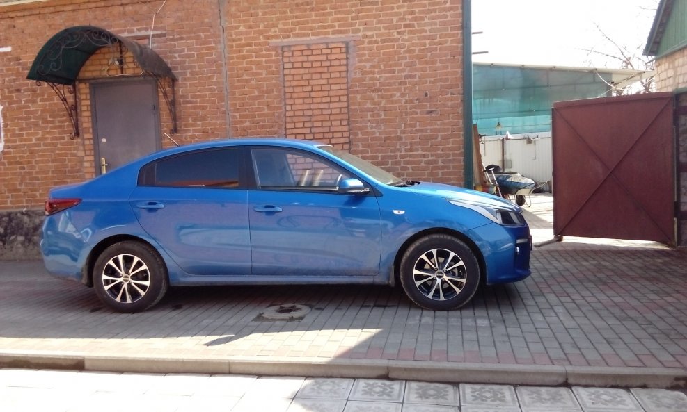 Kia Rio 4 на литье