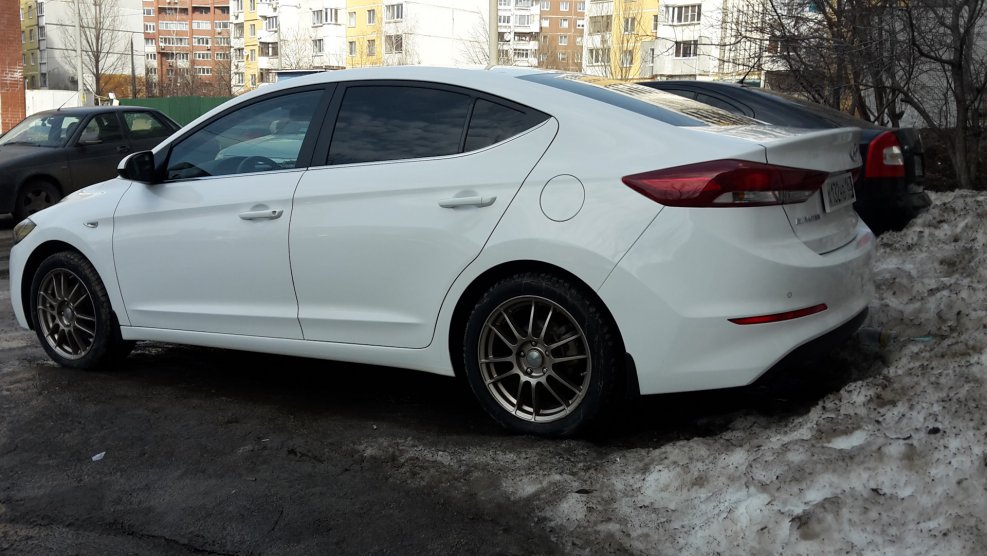 Диски Hyundai Elantra MD r17 графит