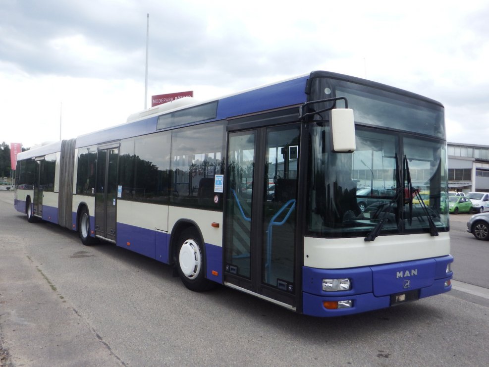 Автобус ман 200 с гармошкой