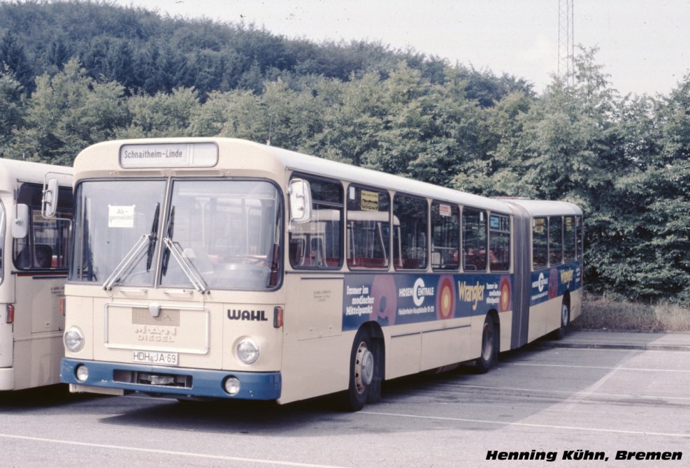 Автобус ман 1980