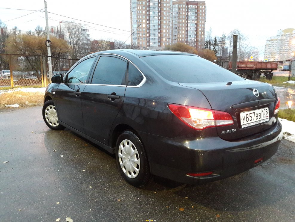 Almera g15 полный перекрас