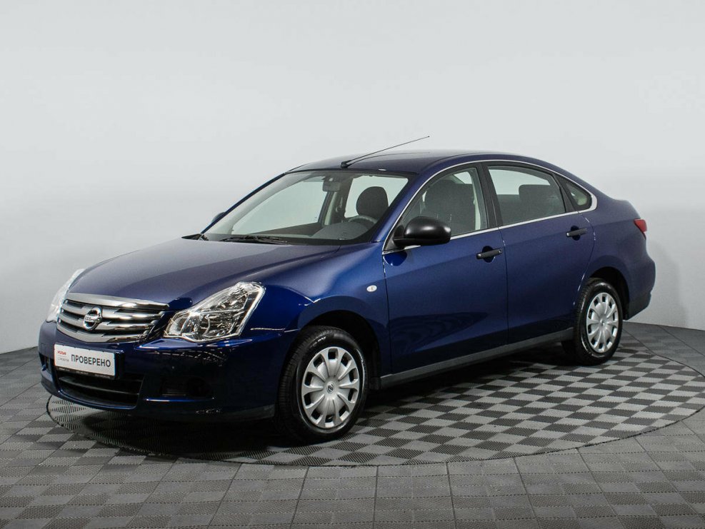 Nissan Almera 2018 черный