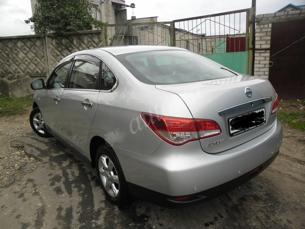 Nissan Almera g15 тонировка