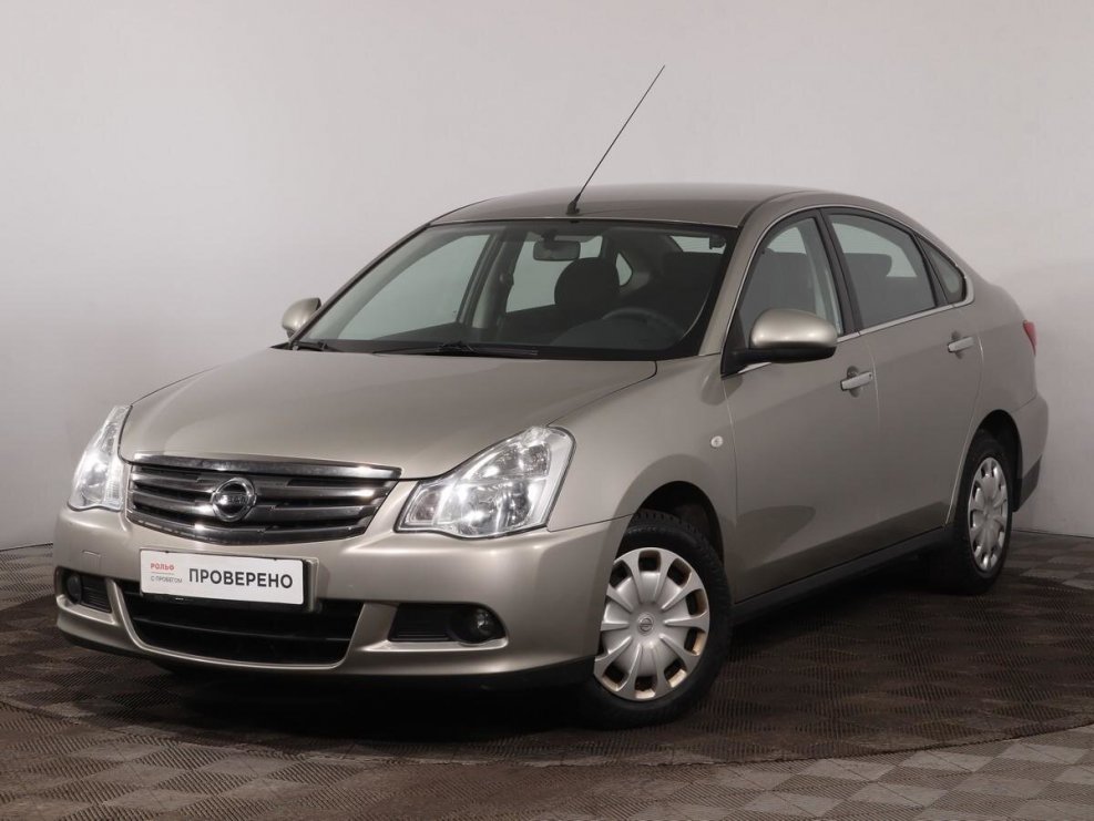 Nissan Almera 2013 черная