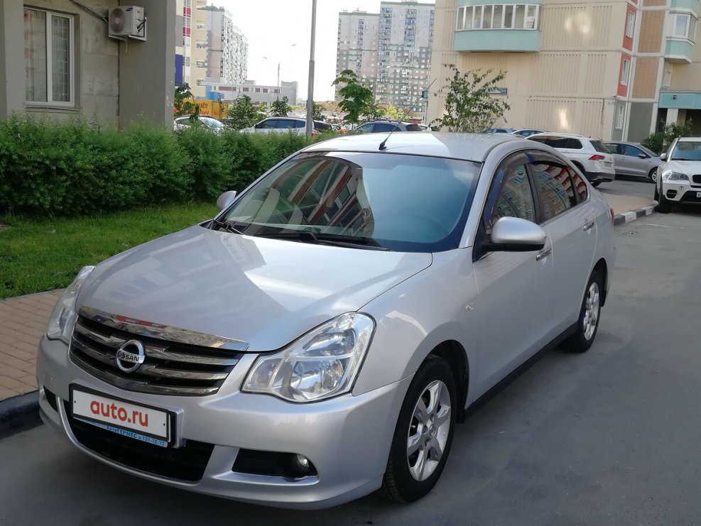 Nissan Almera g15 сзади