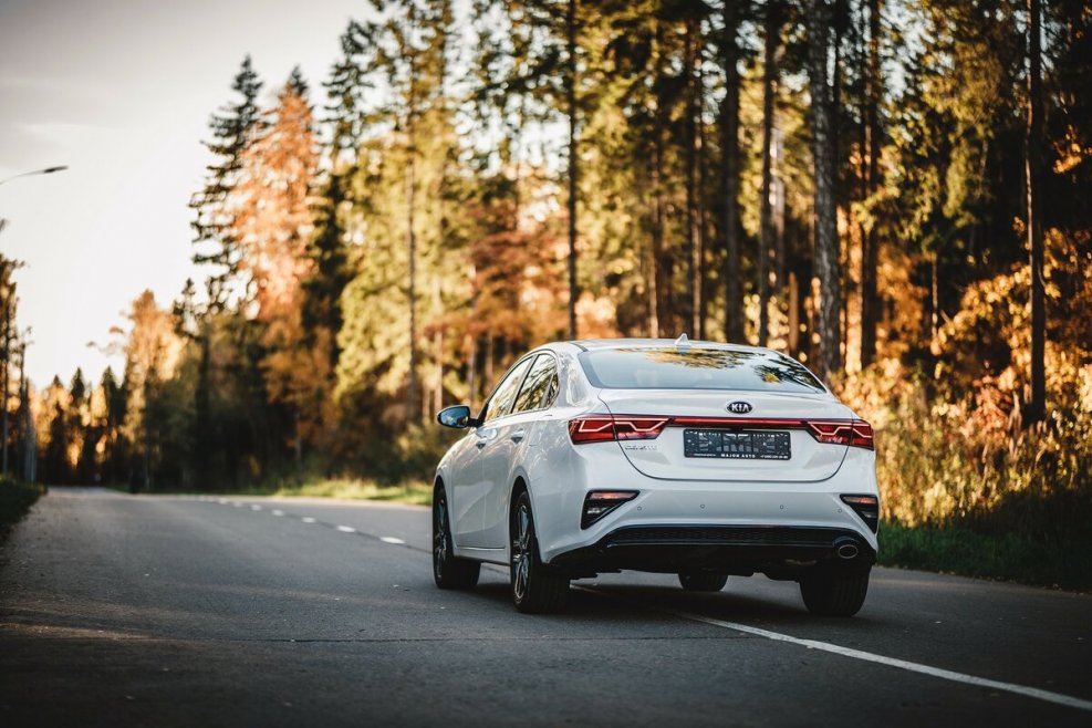 Kia Cerato 4 белый