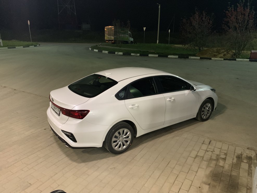 Киа Церато 4 белая