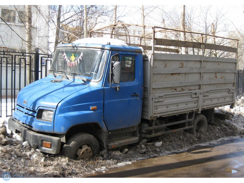 ЗИЛ-5301 бычок бортовой 90е