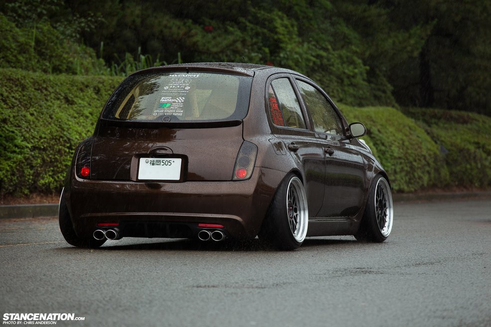 Nissan Micra k12 stance