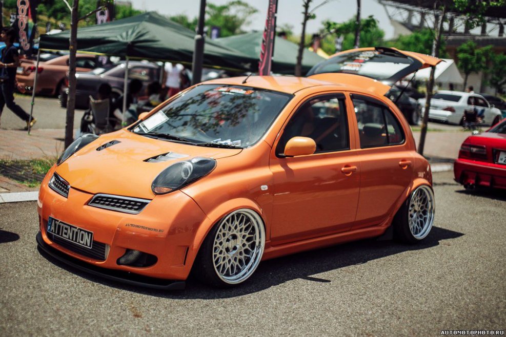 Nissan Micra stance