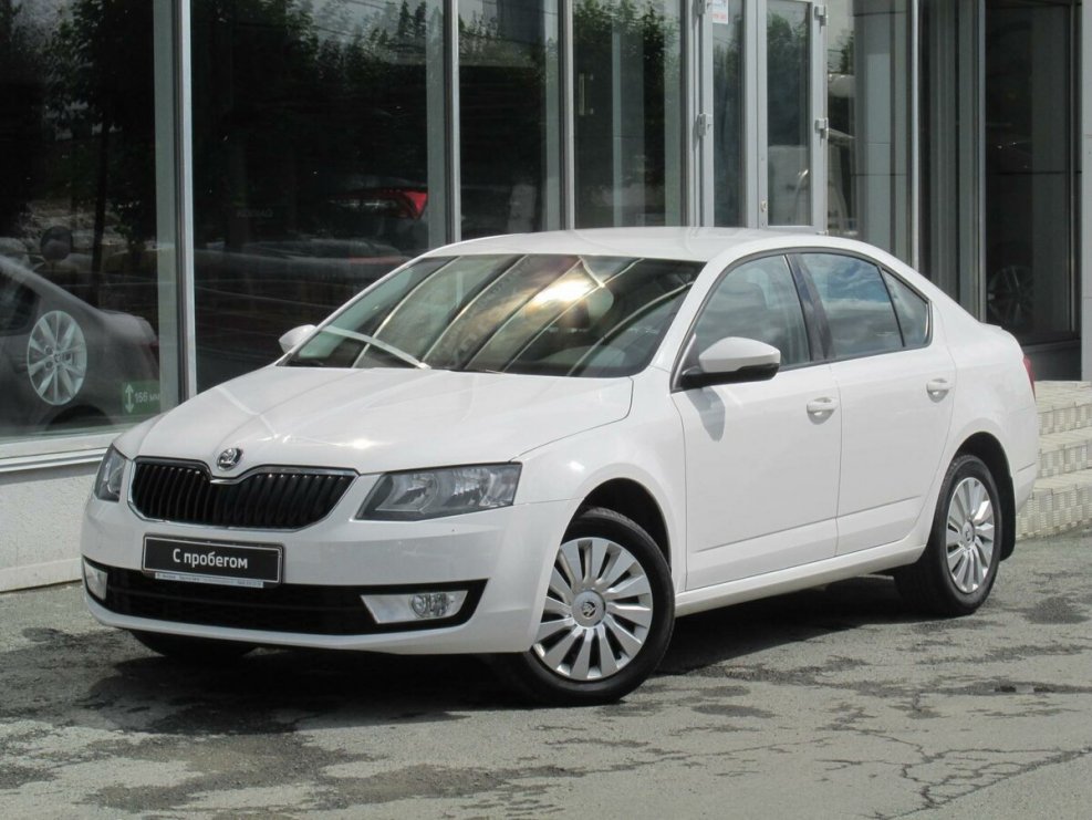 Skoda Octavia a7 White