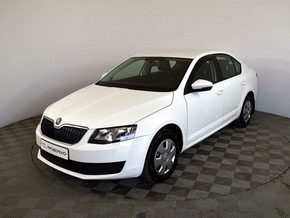 Škoda Octavia 2016 белая