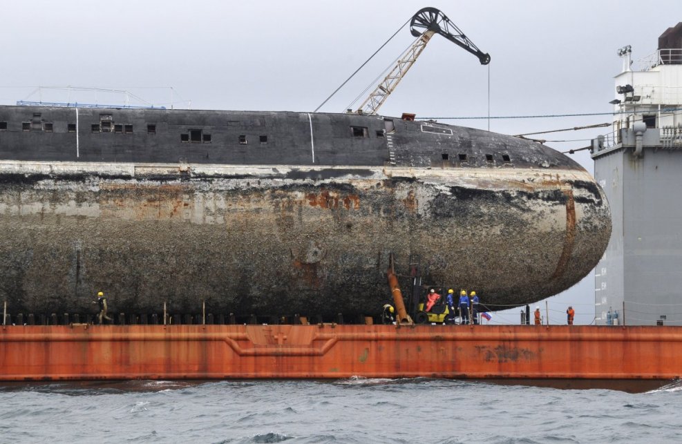 Гибель экипажа атомной подводной лодки к-141 «Курск».
