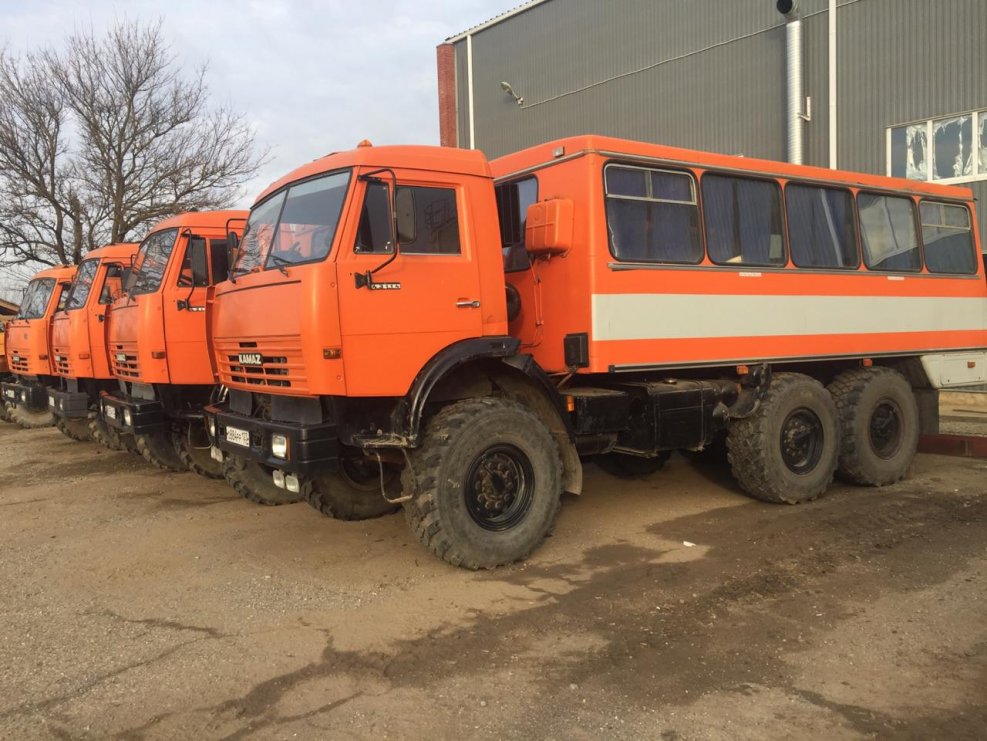 КАМАЗ вахта вездеход