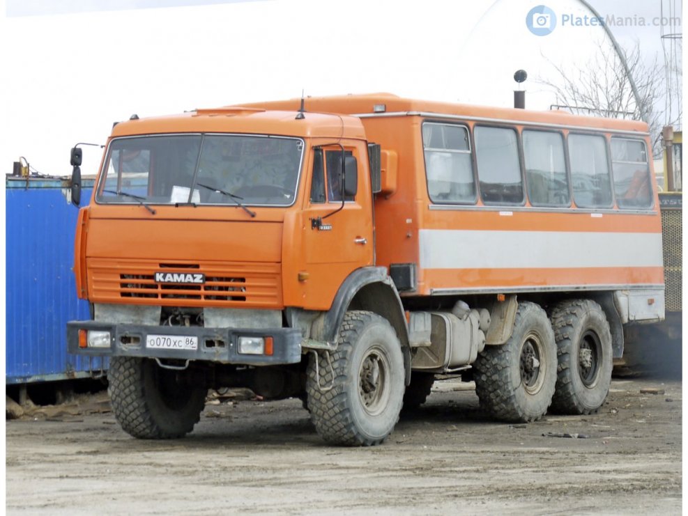 КАМАЗ вахта НЕФАЗ 4208