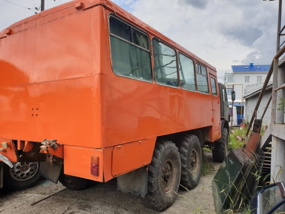 КАМАЗ вахтовка перевертыш