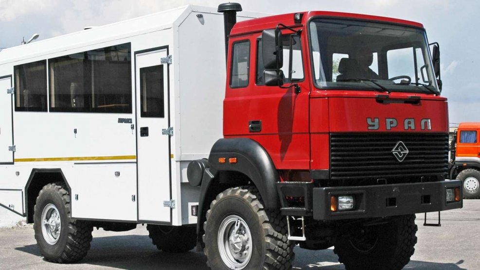 Вахтовые автобусы Урал, КАМАЗ