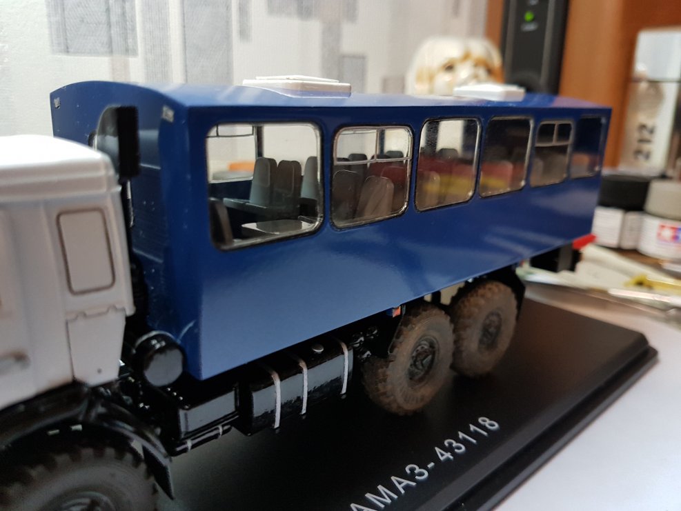 КАМАЗ 4310 вахта моделька