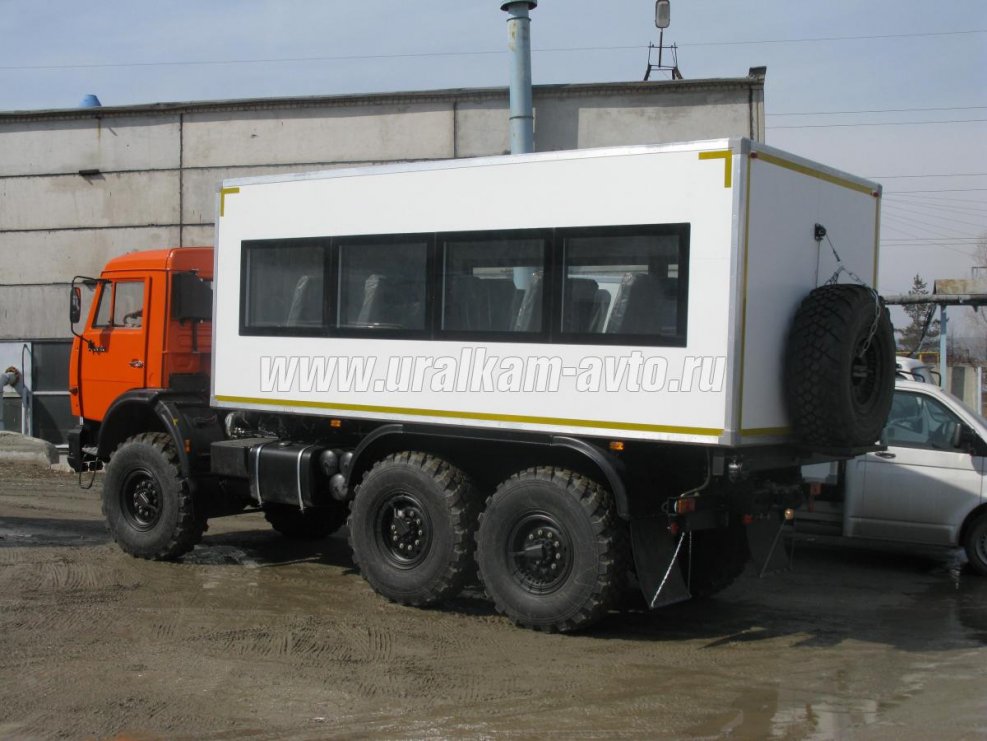 Вахтовый КАМАЗ АВТОСПЕЦВАН