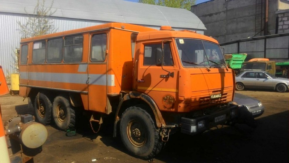 КАМАЗ 43114 вахтовый