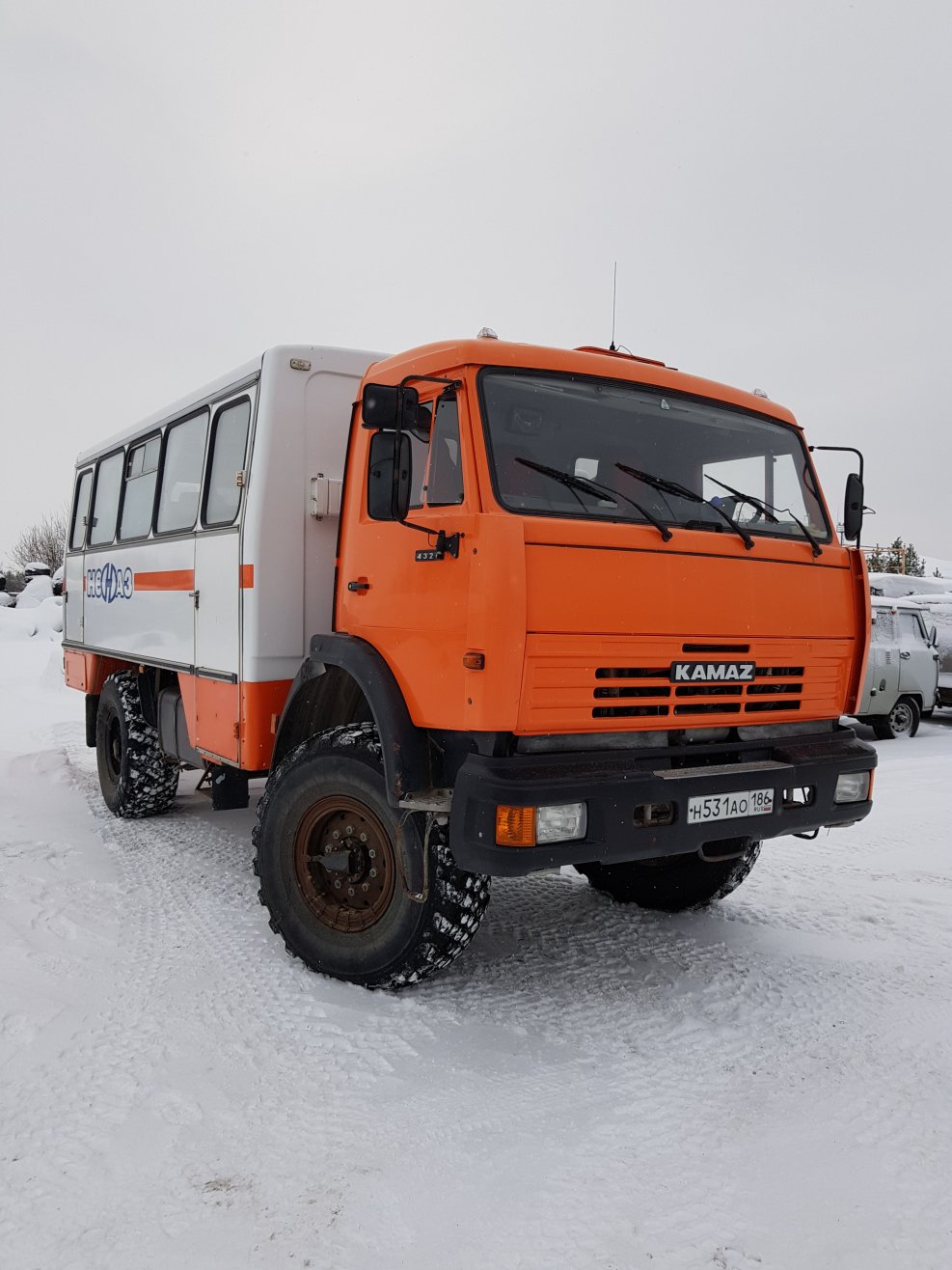 КАМАЗ вахтовка Север