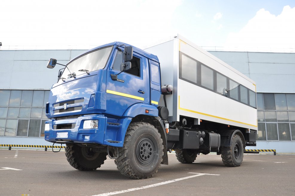 КАМАЗ 4310 вахтовый автобус