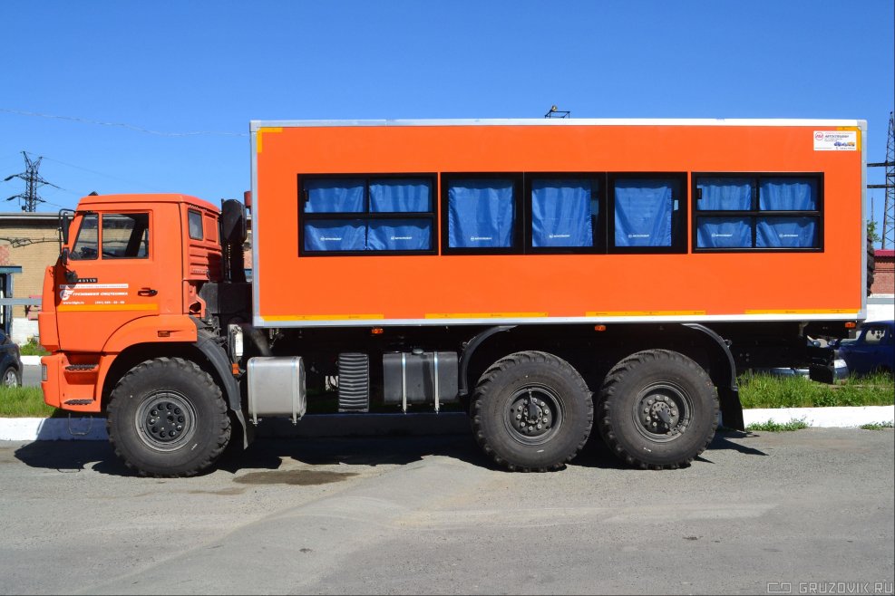 КАМАЗ вахтовка 6х6
