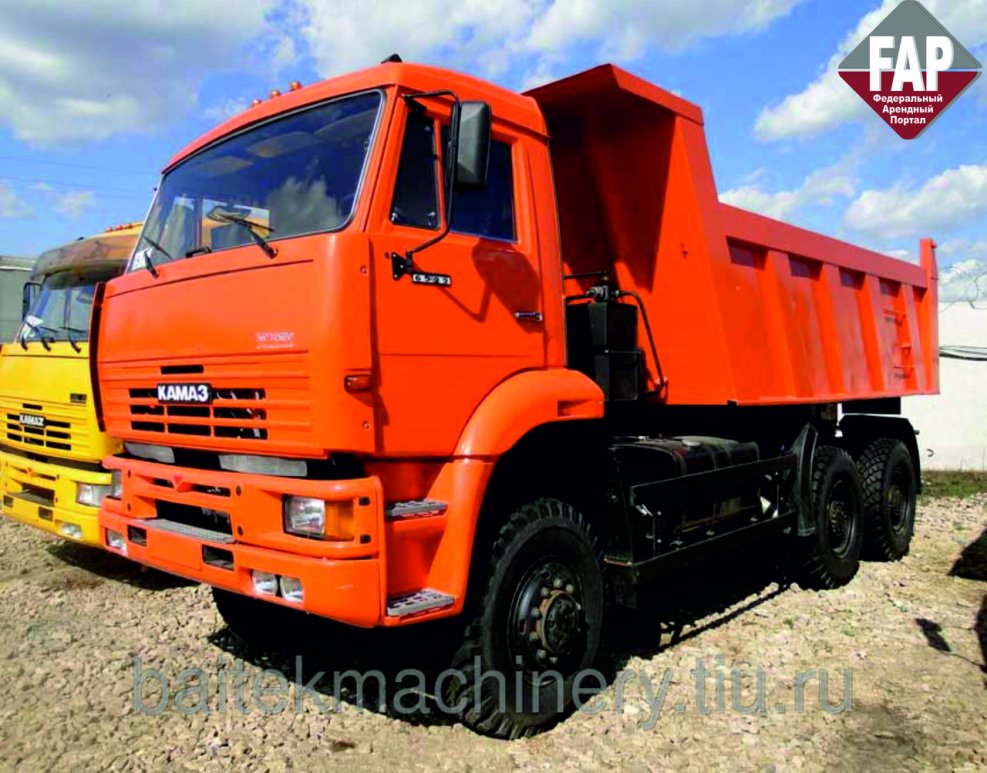 Новый КАМАЗ 6522 самосвал
