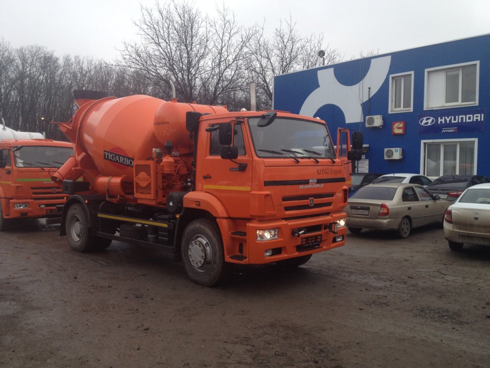 КАМАЗ 53605 бетоносмеситель