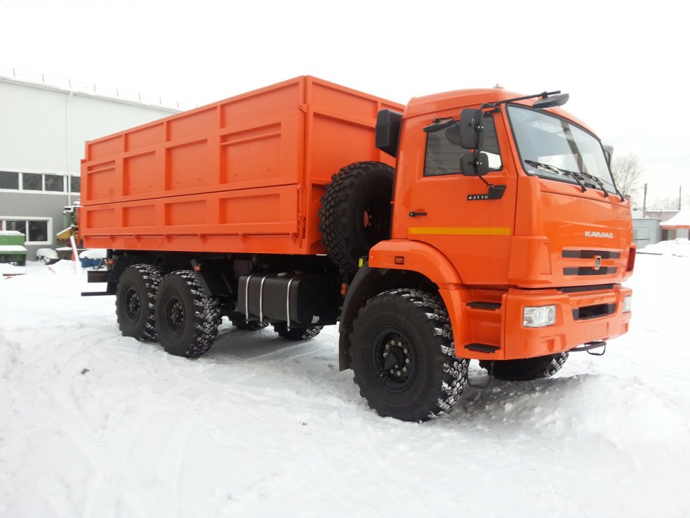 КАМАЗ 43118 самосвал сельхозник
