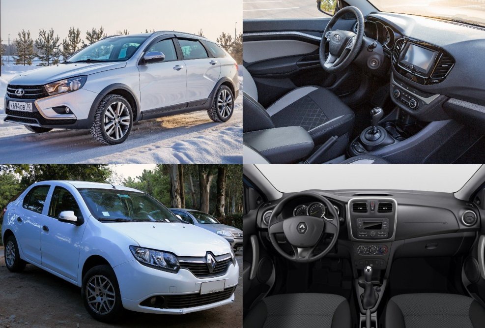 Lada Vesta Renault Logan