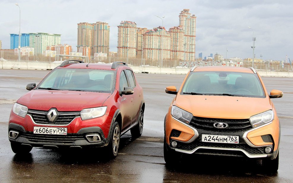Lada Vesta Cross и Logan Stepway