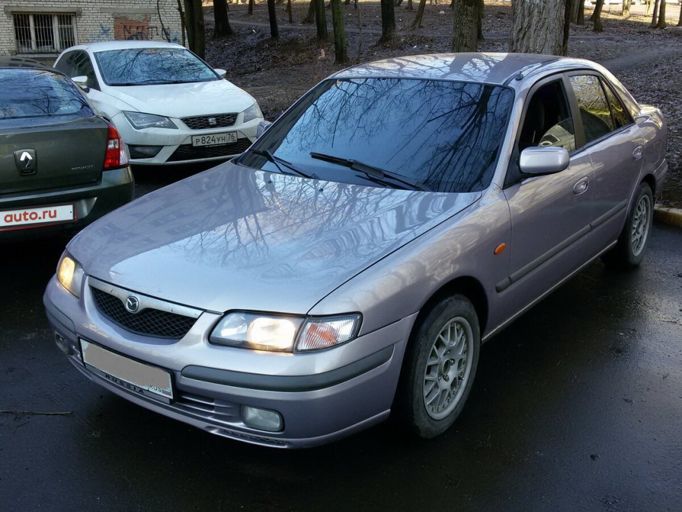Мазда 626 gf седан чёрный