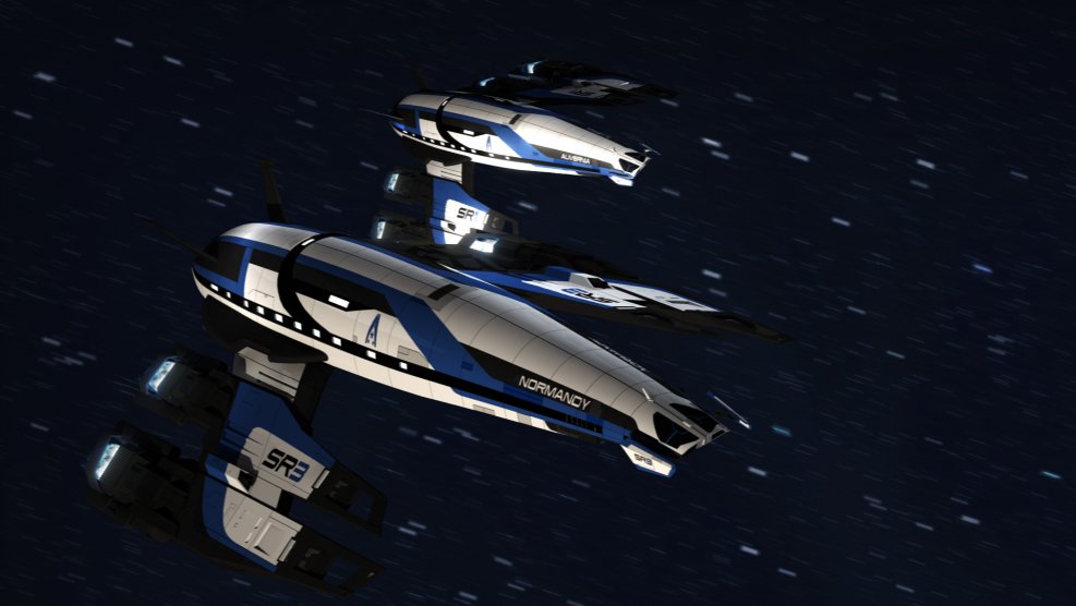 Нормандия Mass Effect sr3