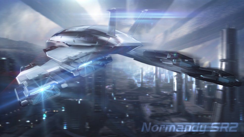 Mass Effect Normandy sr2 Art