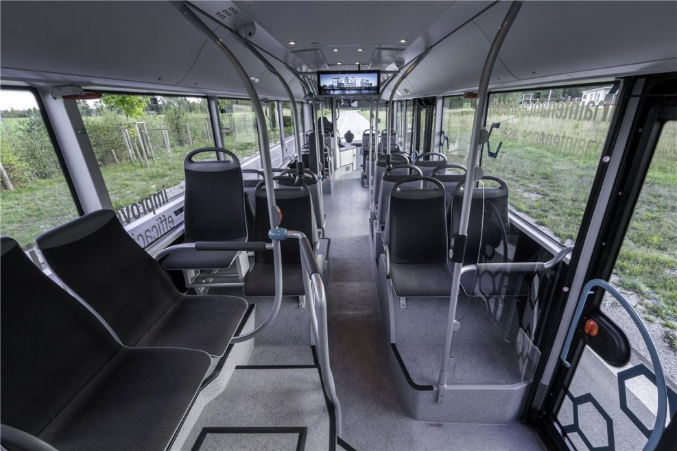 Man Lion s City Bus 2018 салон