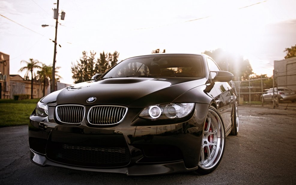 BMW m3 черная