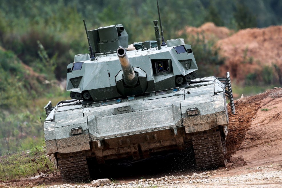 Российский танк т-14 "Армата"