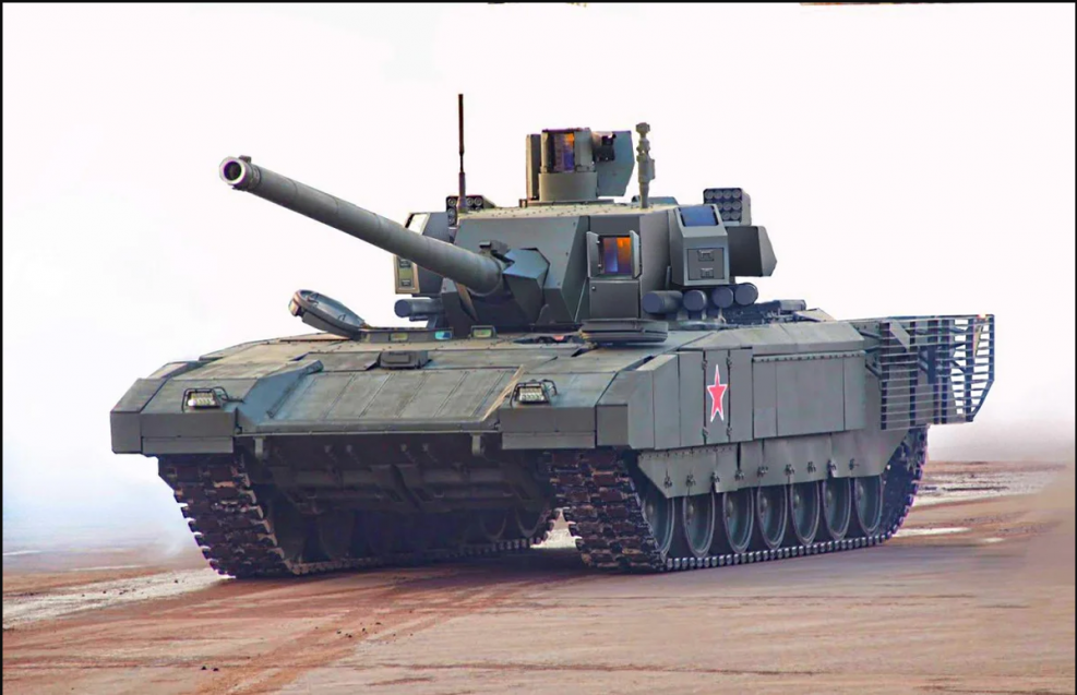 Российский танк т-14 "Армата"